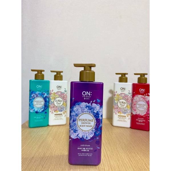 Sữa tắm hương nước hoa dưỡng ẩm On The Body Perfume 500ML - 4 mùi hương