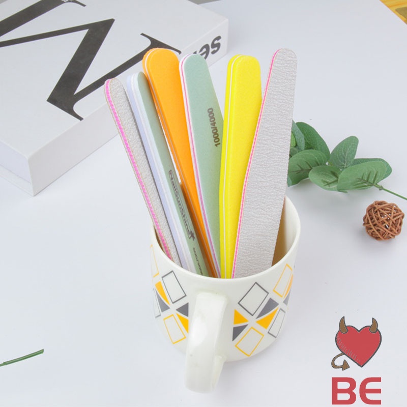 Dũa móng tay YADORNOS hai mặt 100/ 180 grit thiết kế nhỏ gọn tiện lợi dành cho làm đẹp