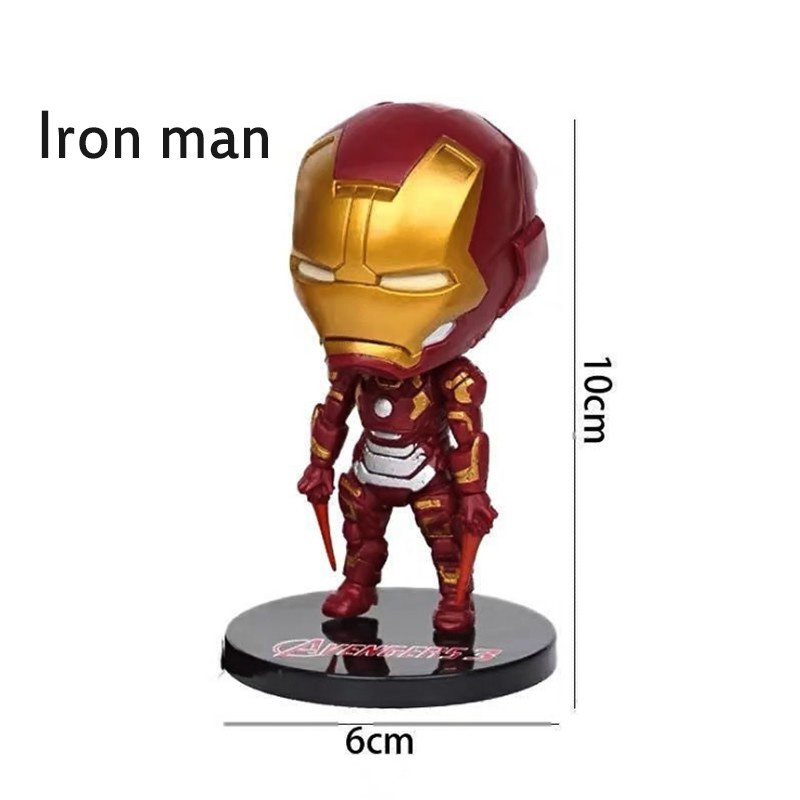 Bộ 06 Mô Hình Siêu Anh Hùng Mavel