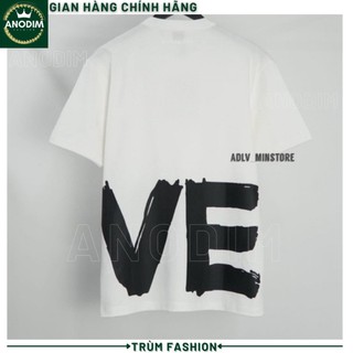 Áo Thun nam nữ Cộc Tay LOVE in 2 mặt Unisex dáng rộng cá tính