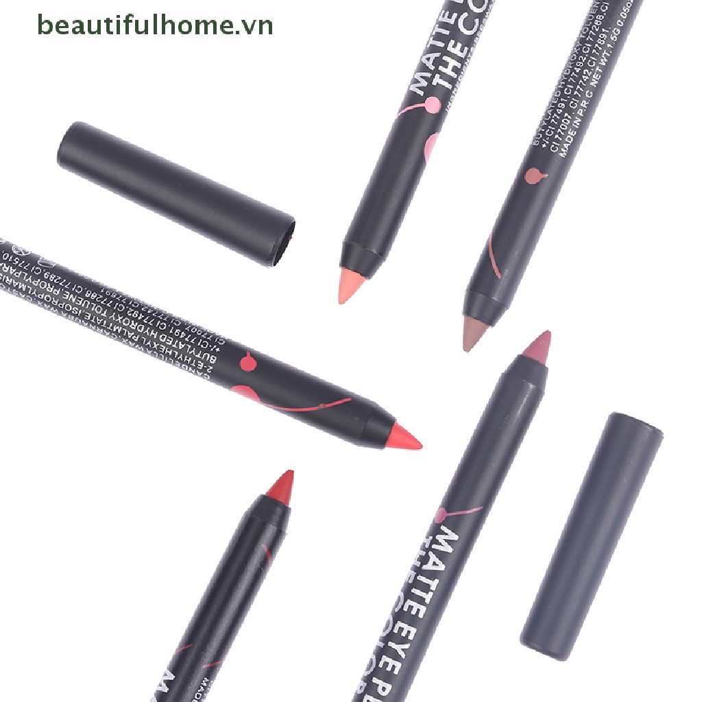 1 Cây Bút Kẻ Viền Môi Chống Thấm Nước Trang Điểm Lâu Trôi Dành Cho Nữ