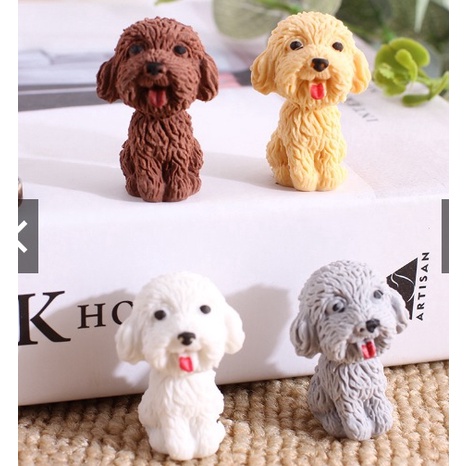 Gôm Tẩy Hình Chú Chó Hoạt Hình Dễ Thương