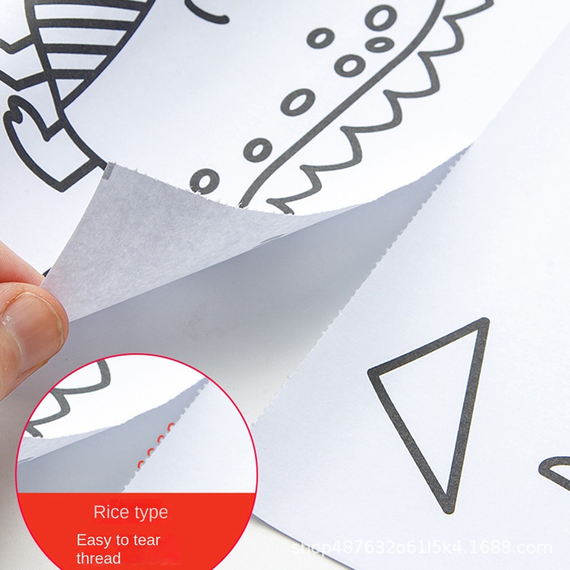 Bộ 3 Cuộn Giấy Tô Màu Sắc Cho Bé