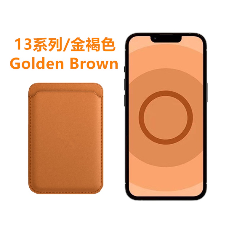 Ốp Điện Thoại Da Kèm Ngăn Đựng Thẻ Khóa Nam Châm In Logo Cho IPhone 13 14 Pro Max Mini Plus Mag IPhone14 12