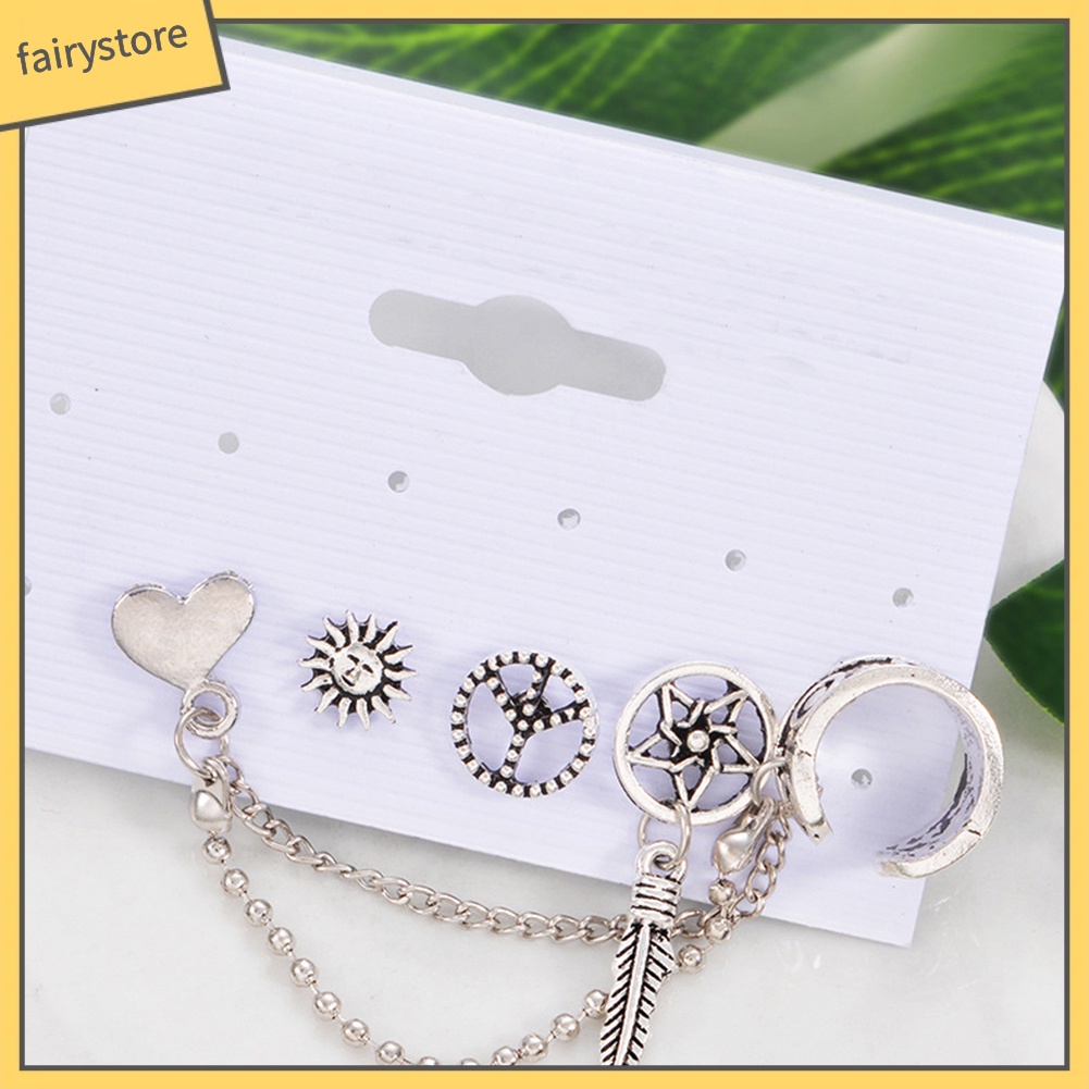 Set 4 Khuyên Tai Nữ Thời Trang 1