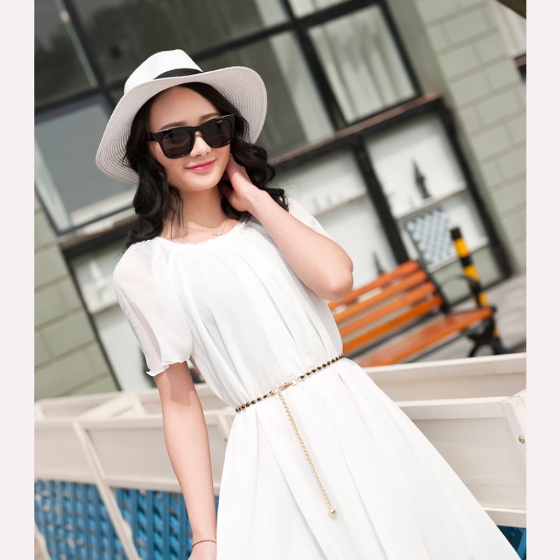 Thắt Lưng Đính Ngọc Trai Phong Cách Hàn Quốc Dễ Phối Đồ Dành Cho Nữ