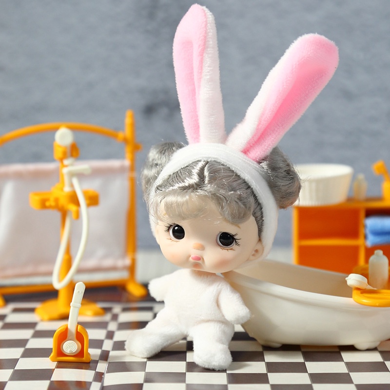 Búp Bê mini ob11 11cm Kèm Quần Áo Dễ Thương Cho Bé Gái