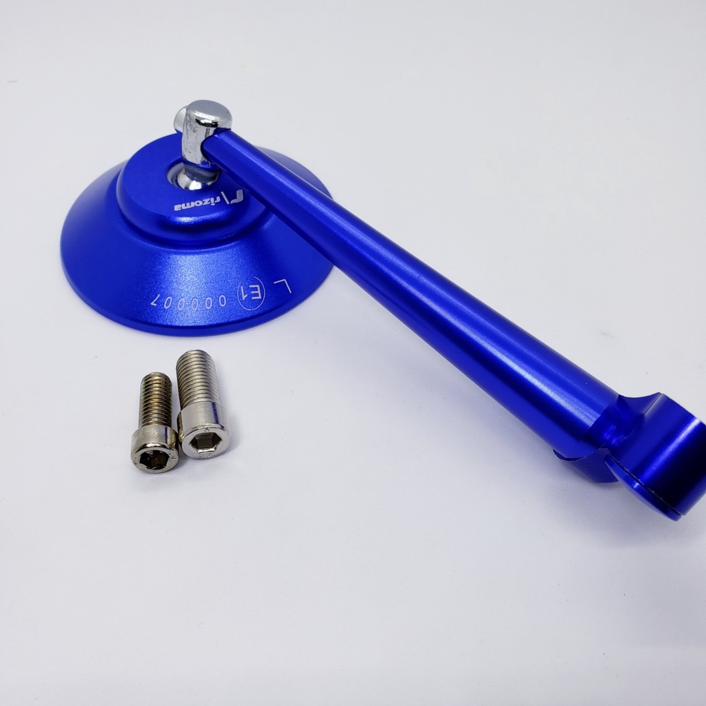 Gương xe máy, kính chiếu hậu rizoma tròn, đồ chơi xe máy cao cấp nhập khẩu dùng cho xe SH, VARIO, EXCITER, NVX, WINNER