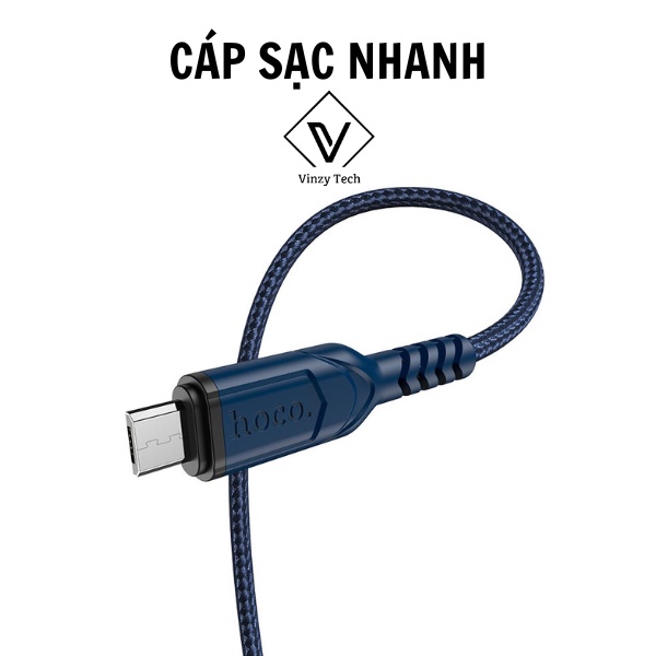 Dây Sạc Nhanh Cáp Sạc Nhanh X59 Chính Hãng VINZY Type C Sạc IP USB Siêu Bền Chống Rối Dây Dù Dài 1M