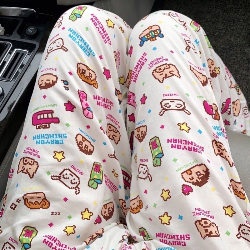 Quần thun hoạ tiết cute