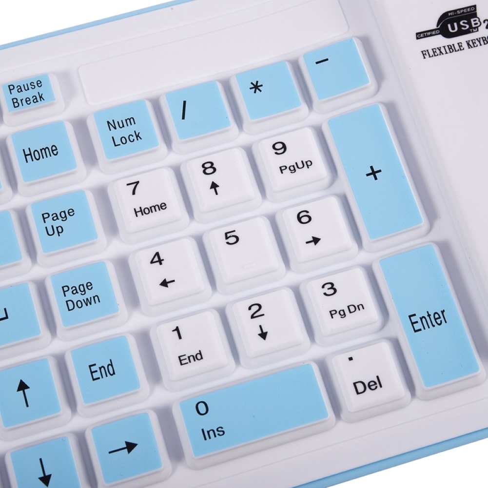 Bàn Phím Silicone Mềm Chống Bụi 103 Phím Hình Hoa Hướng Dương Cho Laptop / Máy Tính