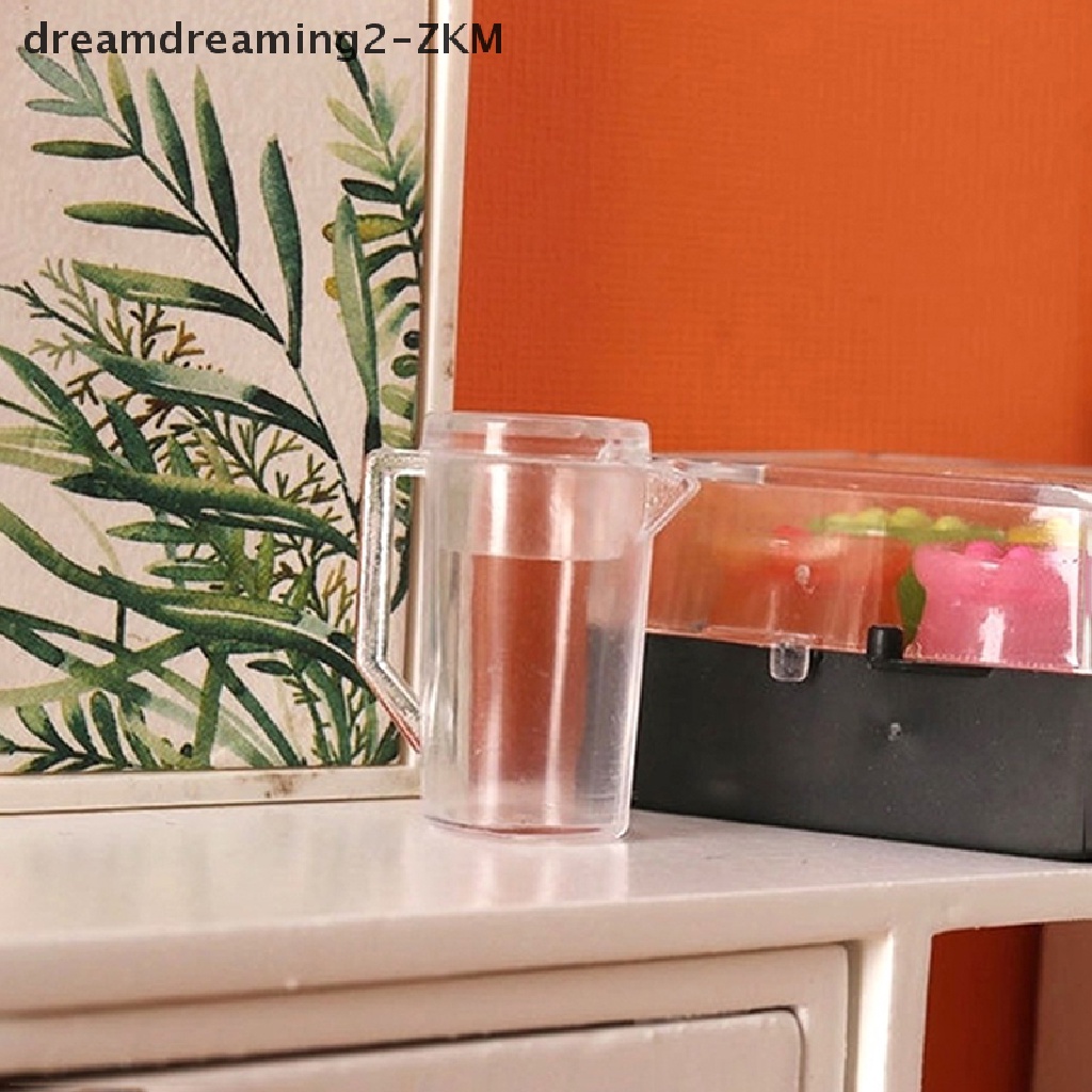 Bộ 5 Cốc Nước Rỗng Trong Suốt Dùng Trang Trí Nhà Búp Bê 1: 12