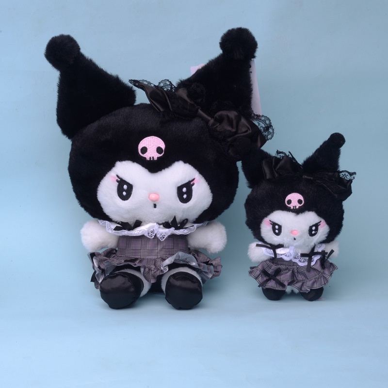 SANRIO Thú Nhồi Bông Hình Kuromi Melody Phong Cách Gothic Lolita Cho Bé
