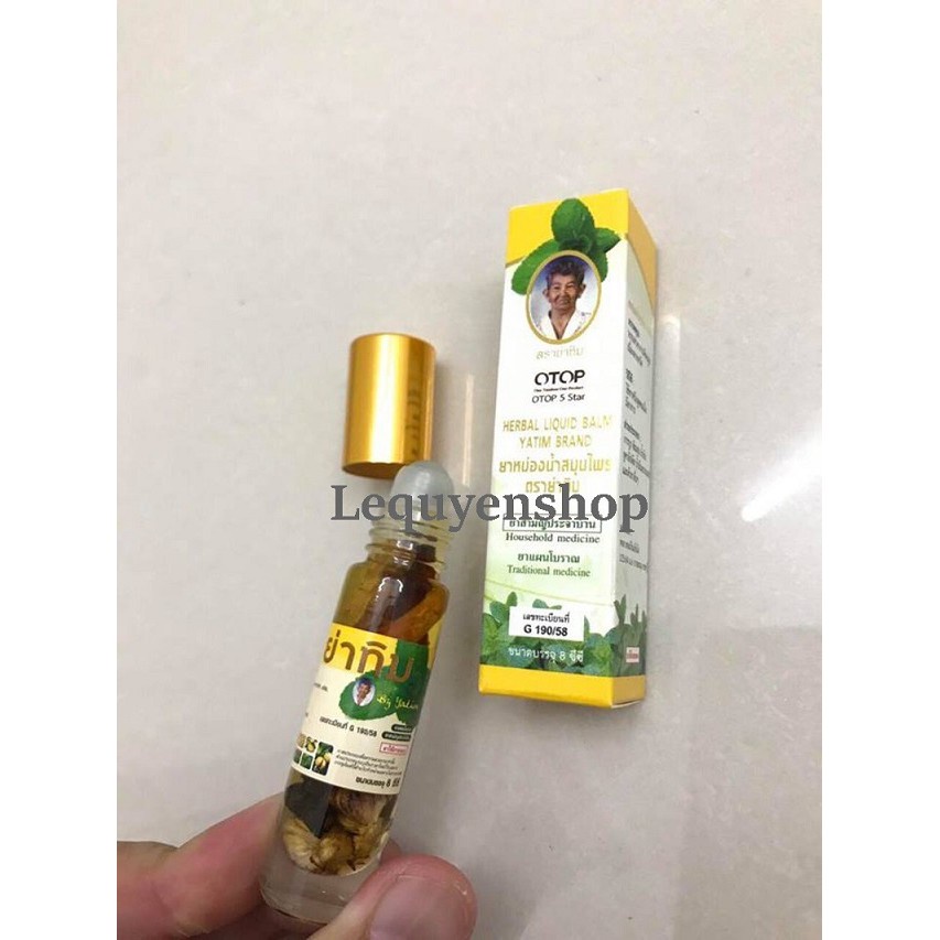 𝐐𝐮𝐞𝐞𝐧𝐁𝐞𝐚𝐮𝐭𝐲 - Dầu lăn thảo dược 25 vị Thái Lan 8ml