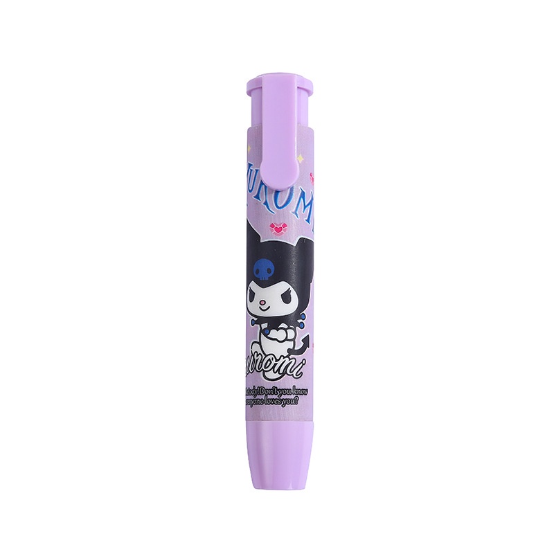 Cục Tẩy Bút Chì Dạng Nhấn Hình Kuromi Cinnamoroll Hoạt Hình Màu Sắc Ngẫu Nhiên