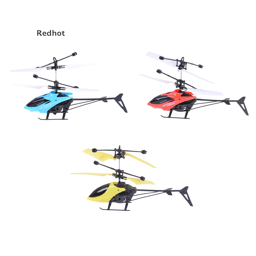 < Redhot > Máy Bay Trực Thăng Điều Khiển Từ Xa Sạc USB Có Đèn LED Helikopter Đồ Chơi Trẻ Em Đa