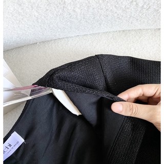 SET ÁO CROPTOP DẠ + SHORT XẾP LI ( ẢNH THẬT )