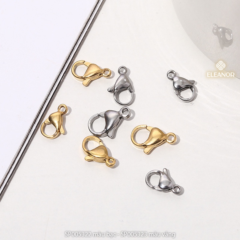 Móc khóa dây chuyền càng cua Eleanor Accessories phụ kiện trang sức tiện lợi 5322 (1 cái)