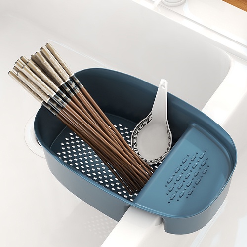 Khay Đựng Đồ Bồn Rửa Bát Tiện Lợi MassDecor, Khay Đựng Rau Củ, Khay Đựng Rác Tiện Lợi Sạch Sẽ
