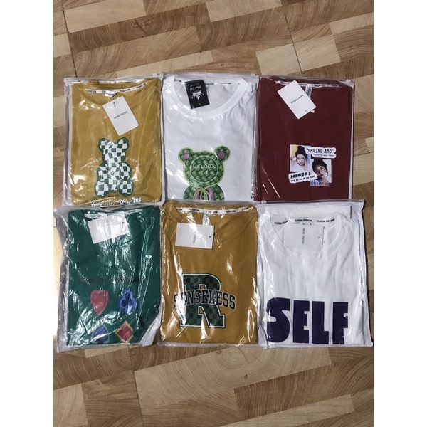ComBo 2 áo Phông phom rộng