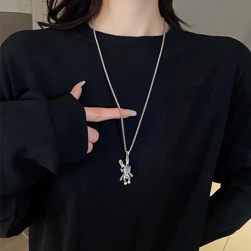 Vòng cổ Hình Thỏ Không Gian Thời Trang Dành Cho Cặp Đôi