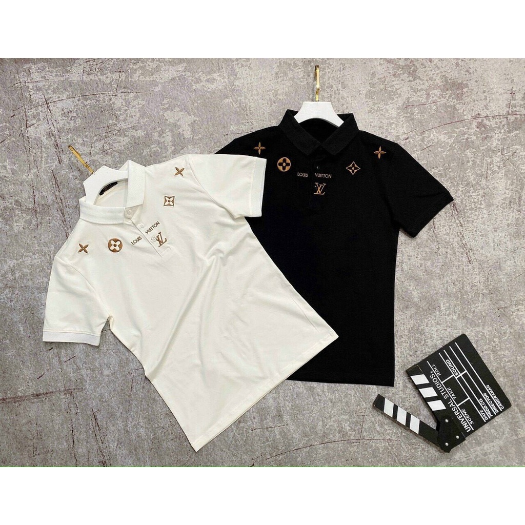 Áo thun nam cổ bẻ tay ngắn POLO họa tiết vải cotton mát,chuẩn form,dày dặn,trẻ trung-AHFASHION