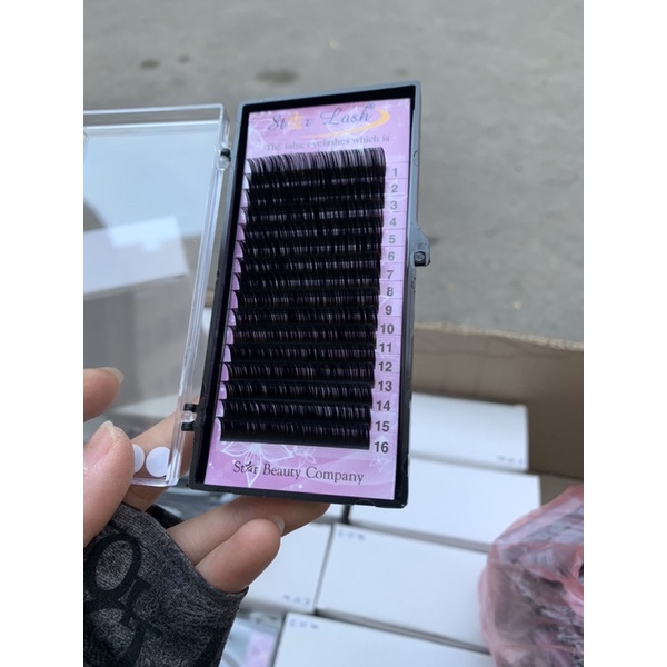 (ĐỘC QUYỀN) Mi Star Lash cao cấp độ cong D - Phan Dũng