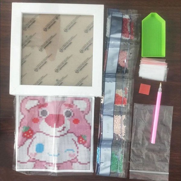 Tranh đính đá 5d giành cho bé yêu mẫu hoạt hình siêu đáng yêu