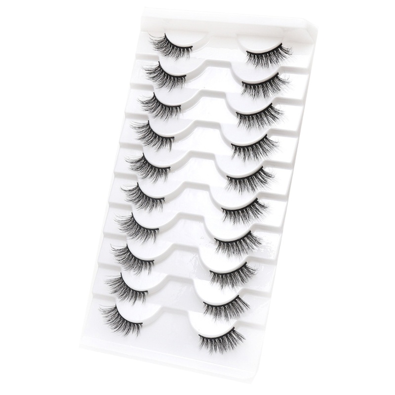 Hộp Lông Mi Giả Trang Điểm Mắt Mèo Tự Nhiên