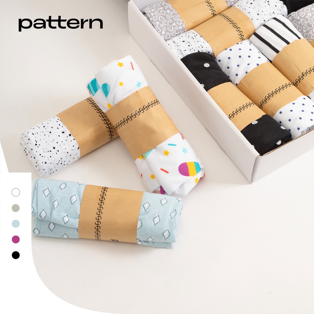 [Mã FATREND2810 giảm đến 30k tối đa 99k] Quần short ngủ mặc nhà PATTERN nhiều màu sắc PQ012