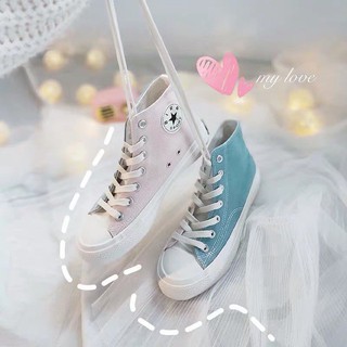[ORDER] [Sẵn size 40] Giày 2 vạt màu pastel nữ