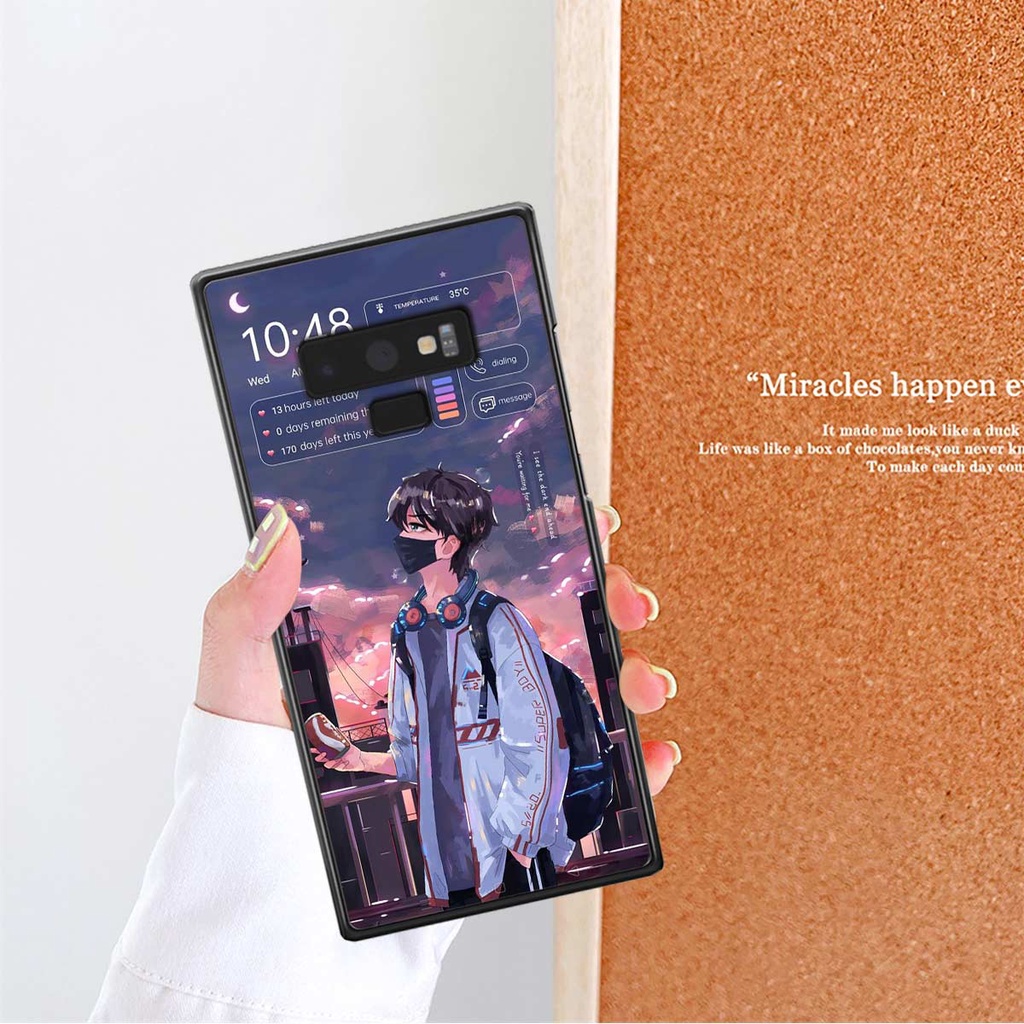 Ốp lưng Samsung Note 9 hình anime boy girl phong cách thời trang, ốp rẻ đẹp