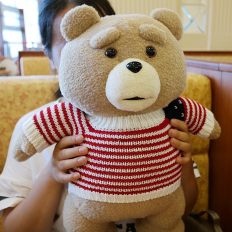 Gấu Bông Teddy Ted 2 Mặc Tạp Dề Mềm 45cm 10 Kiểu Làm Quà Tặng Sinh Nhật