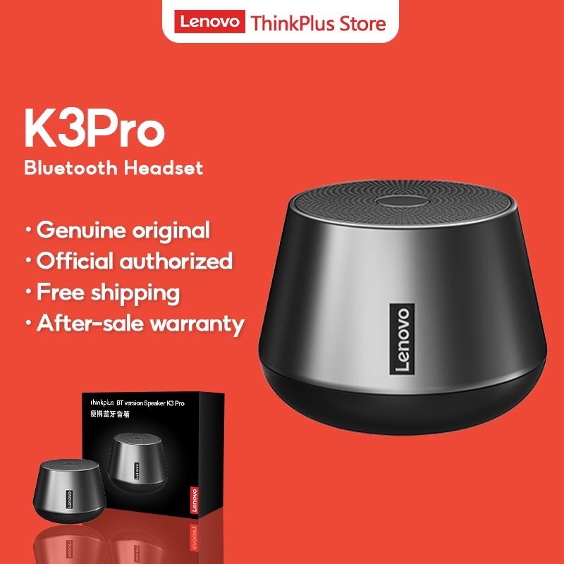 Loa Bluetooth 5.0 Lenovo Thinkplus K3 pro âm thanh chất lượng cao HiFi tặng dây đeo loa