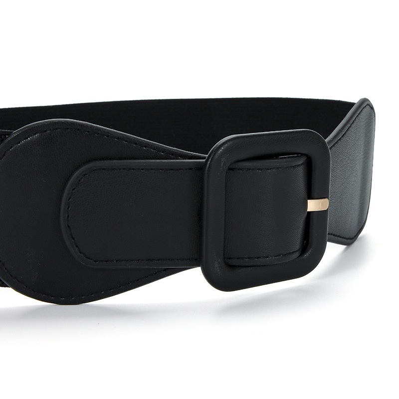 Thắt Lưng Bện Khóa Vuông Co Giãn Trang Trí Đầm Thời Trang Mới 2023