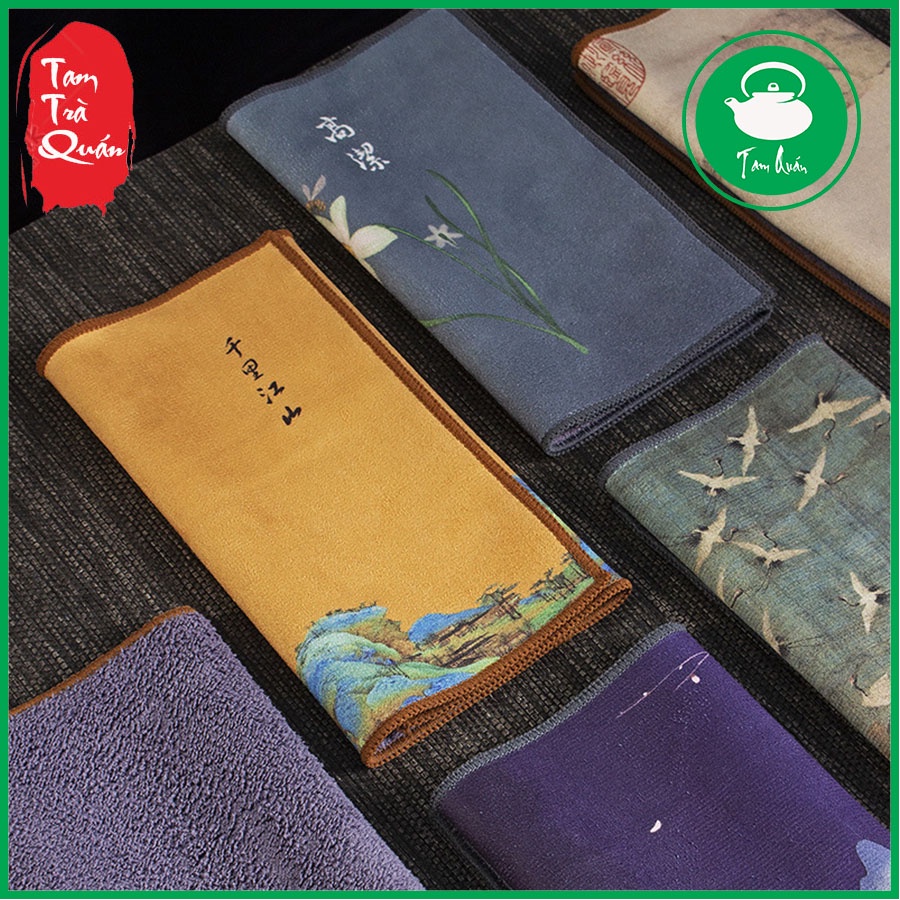 Khăn trải bàn trà đạo 30x19cm