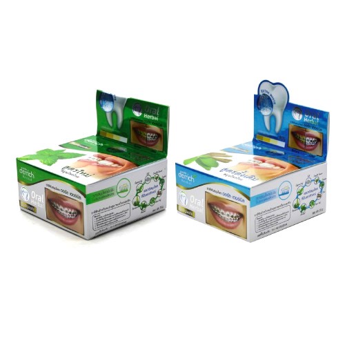 Kem Tẩy Trắng Răng Siêu Cấp Derrich Oral Herbal Thái Lan