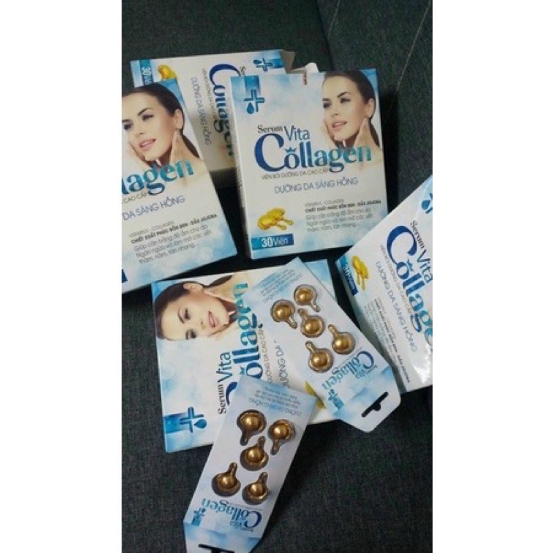 1 hộp serum vita Collagen bôi mặt