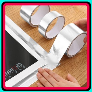 TopTop Băng keo lá nhôm cách nhiệt, băng dính bạc, chịu nhiệt, cách nhiệt, chống thấm, siêu dính