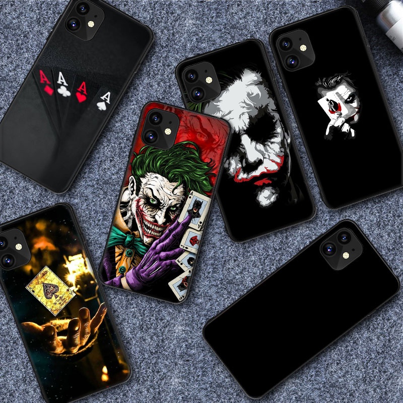 Ốp Điện Thoại Tpu In Hình Joker A2 Cho iPhone 14 Pro 11 XR XS 6 6S 7 / 8 / SE 2020 Plus