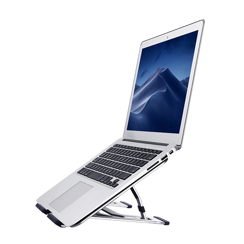 Giá Đỡ Laptop Bằng Hợp Kim Nhôm Họa Tiết Hoa Hướng Dương Sức Chứa Lớn