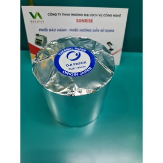 Cuộn giấy inbill, giấy in hóa đơn k80x80 in máy pos ocha máy 80mm giấy in nhiệt k80 in hóa đơn