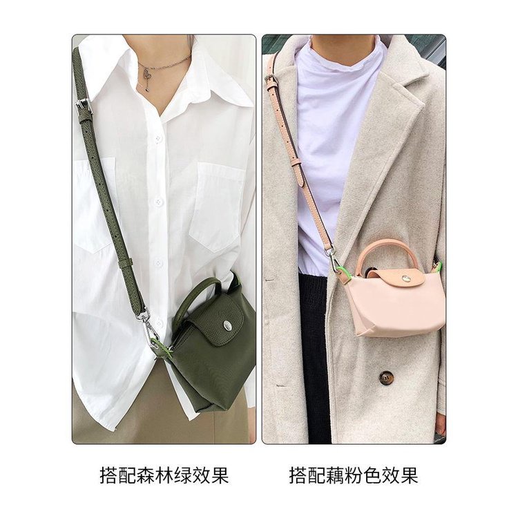 Guyi guyi Túi Xách Đeo Vai mini Hình Cà Rốt longchamp Điều Chỉnh Được