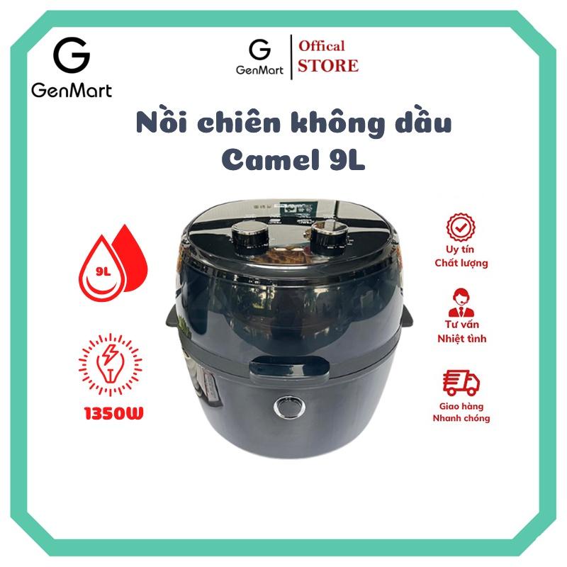 Nồi chiên không dầu Camel JY-908, công suất 1500w, dung tích 9l, điều khiển bằng núm xoay - Genmart Store