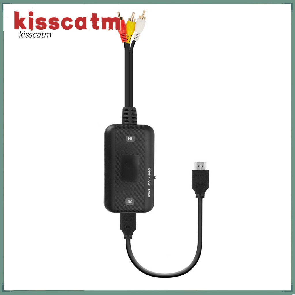 Bộ Chuyển Đổi Video AV RCA Sang HDMI-compatible DVD Kèm Cáp USB