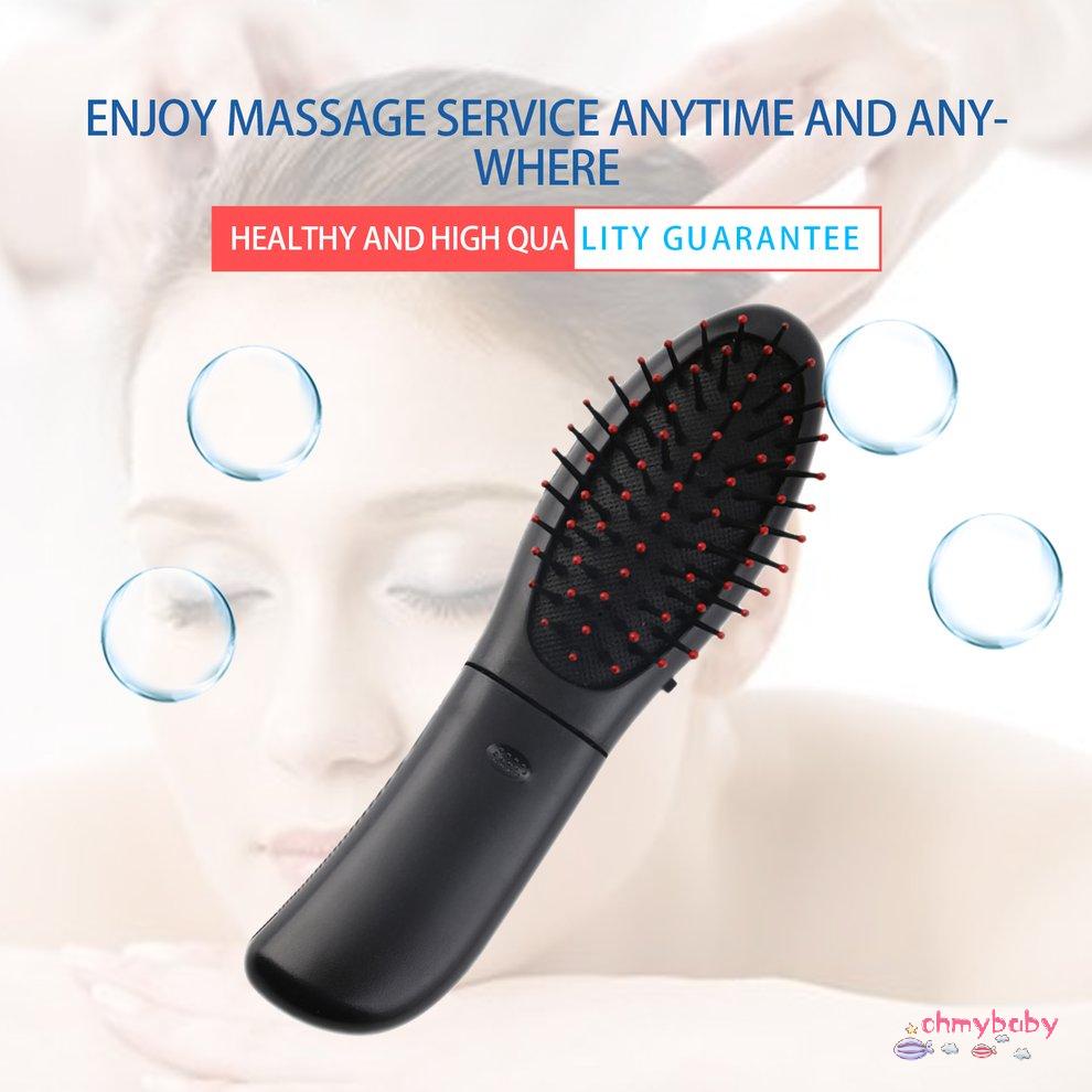 Đầu điện cầm tay Tóc da đầu Căng thẳng Thư giãn Máy mát xa rung Bàn chải [U/25]