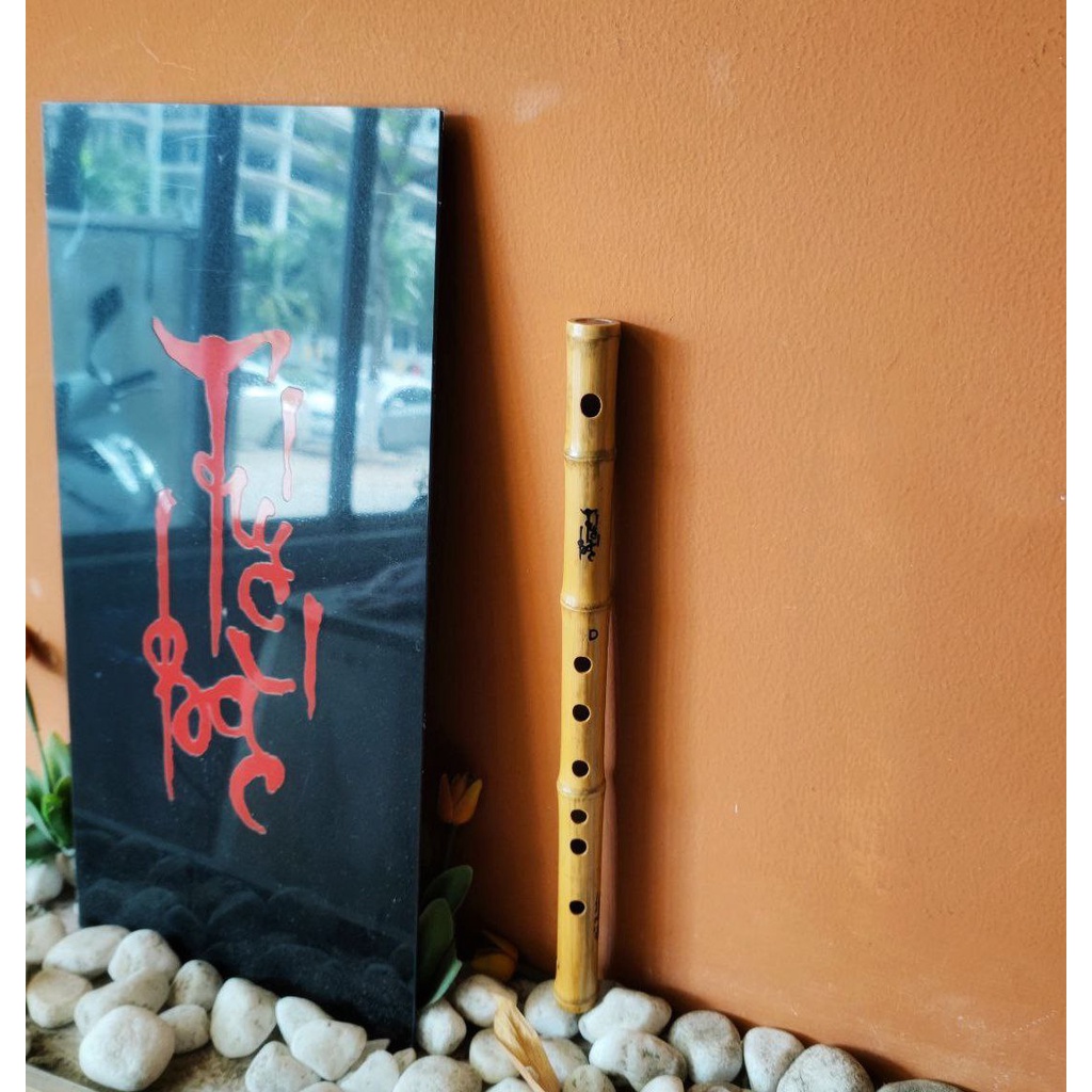 Sáo Trúc Siêu Ngắn Tone Đô (C5) - Trúc Gia Bình - Thương hiệu Trúc Bắc