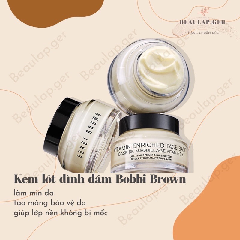 KEM LÓT DƯỠNG ĐÌNH ĐÁM BOBBI BROWN ENRICHED FACE BASE