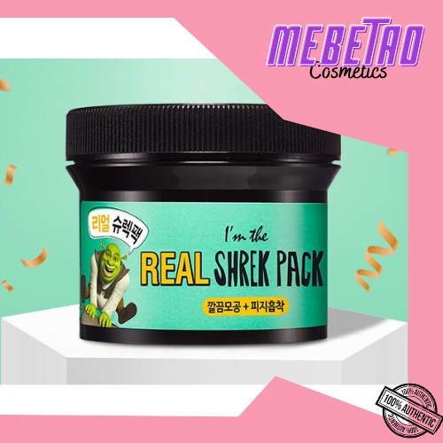 MẶT NẠ ĐẤT SÉT I’M THE REAL SHERK PACK MASK