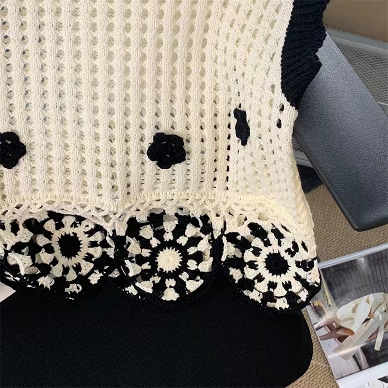 Áo Sát Nách Thiết Kế Đục Lỗ Thời Trang Mùa Xuân